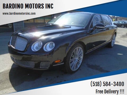 2012 Bentley Continental for sale at BARDINO MOTORS INC in Saratoga Springs NY