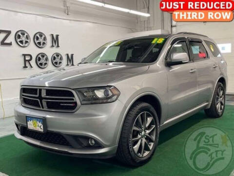 2018 Dodge Durango for sale at First City Cars and Trucks - Rochester Lot in Rochester NH