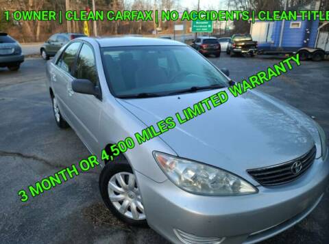 2005 Toyota Camry for sale at Mass Motor Auto LLC in Millbury MA