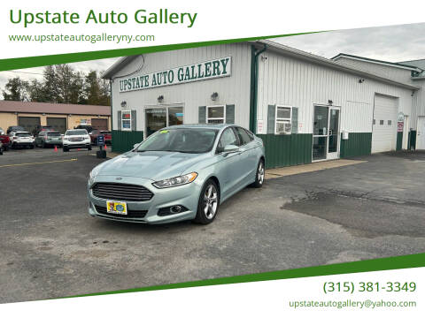 2014 Ford Fusion Hybrid for sale at Upstate Auto Gallery in Westmoreland NY