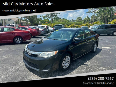 2012 Toyota Camry for sale at Mid City Motors Auto Sales in Fort Myers FL