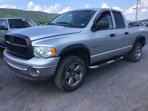 2002 Dodge Ram Pickup 1500 for sale at Troy's Auto Sales in Dornsife PA