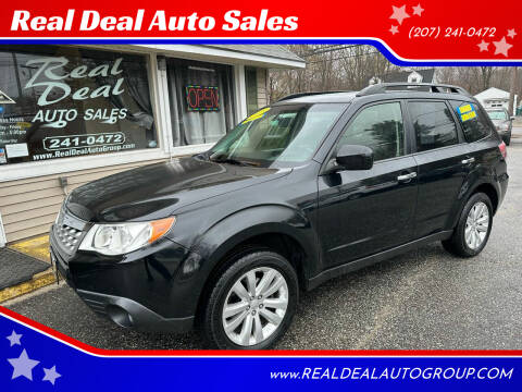 2013 Subaru Forester for sale at Real Deal Auto Sales in Auburn ME