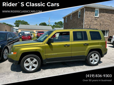 2012 Jeep Patriot for sale at Rider`s Classic Cars in Millbury OH