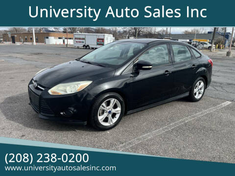 2014 Ford Focus for sale at University Auto Sales Inc in Pocatello ID