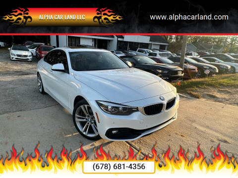 2018 BMW 4 Series for sale at Alpha Car Land LLC in Snellville GA