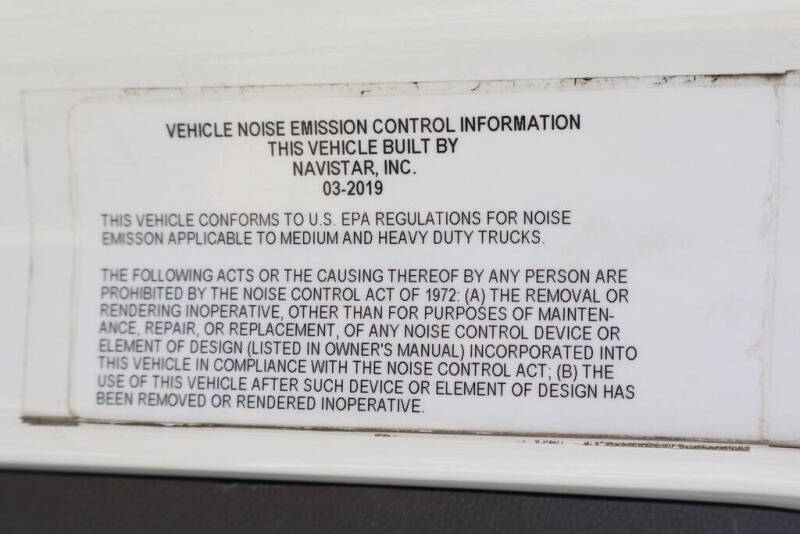 2020 International MV607