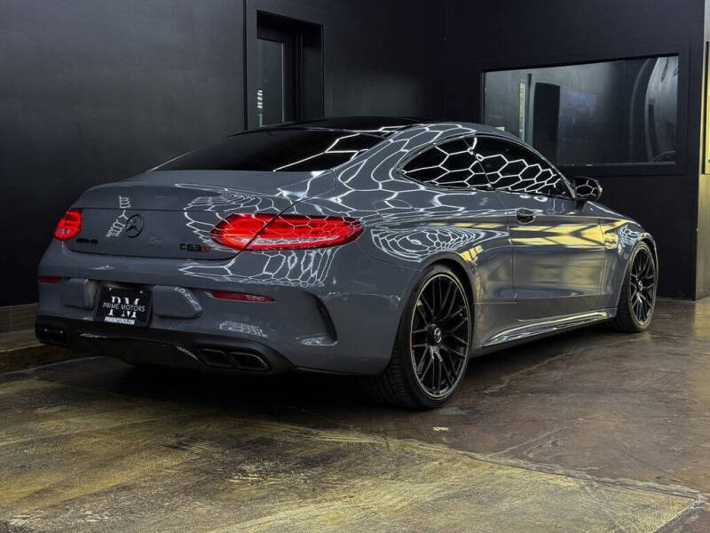 2018 Mercedes-Benz C-Class AMG C 63 S