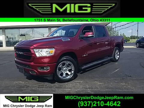 2019 RAM 1500 for sale at MIG Chrysler Dodge Jeep Ram in Bellefontaine OH