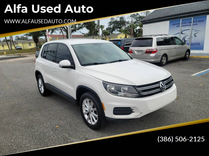2014 Volkswagen Tiguan for sale at Alfa Used Auto in Holly Hill FL