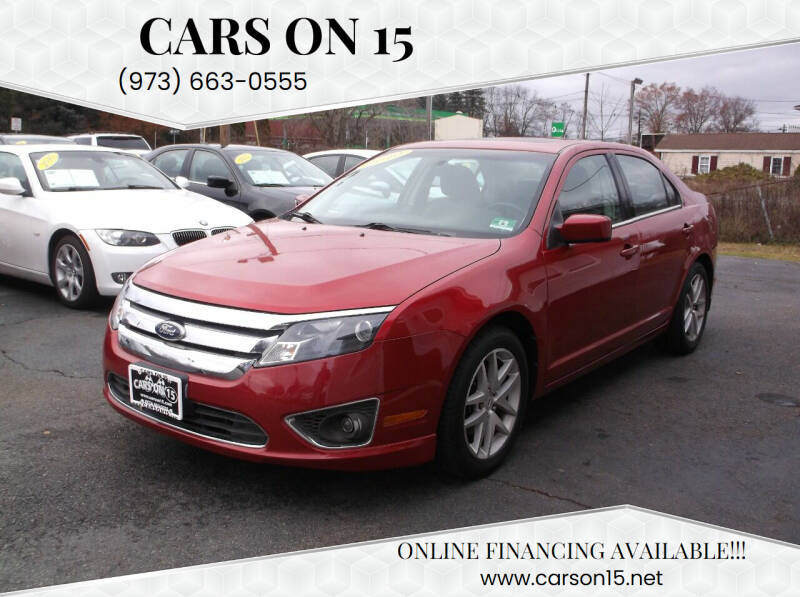 2010 Ford Fusion for sale at Cars On 15 in Lake Hopatcong NJ