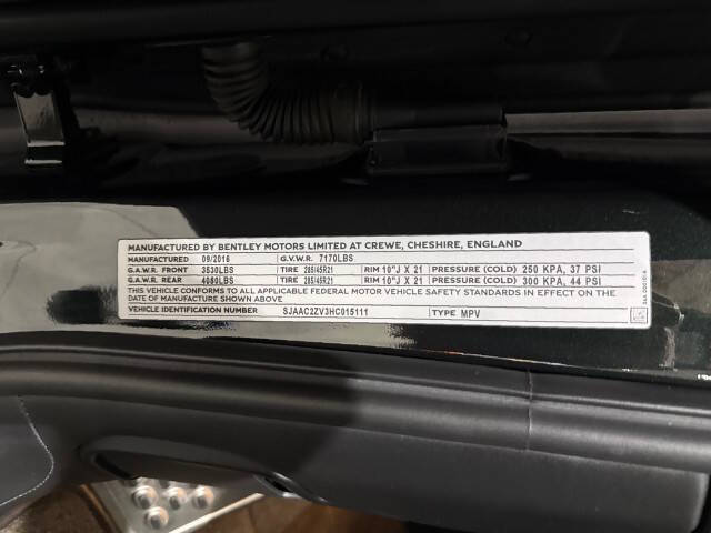 2017 Bentley Bentayga