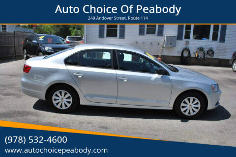 2014 Volkswagen Jetta for sale at Auto Choice Of Peabody in Peabody MA