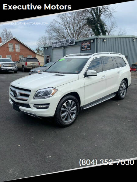 2013 Mercedes-Benz GL-Class for sale at Executive Motors in Hopewell VA