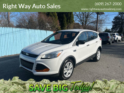 2016 Ford Escape for sale at Right Way Auto Sales in Westampton NJ