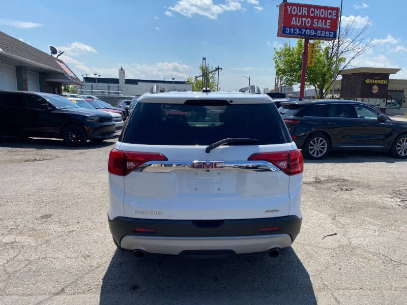 2018 GMC Acadia SLE-2