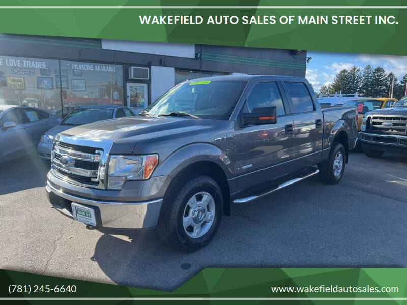 2013 Ford F-150 for sale at Wakefield Auto Sales of Main Street Inc. in Wakefield MA