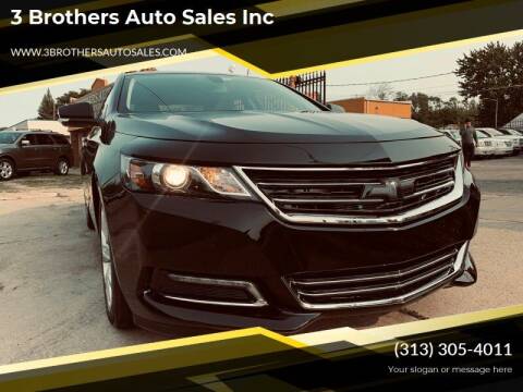 2018 Chevrolet Impala for sale at 3 Brothers Auto Sales Inc in Detroit MI