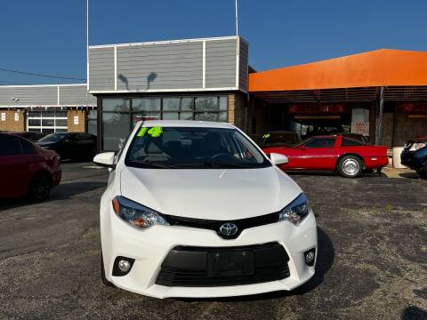 2014 Toyota Corolla for sale at North Chicago Car Sales Inc in Waukegan IL