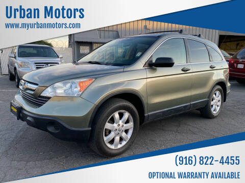 2007 Honda CR-V for sale at Urban Motors in Sacramento CA