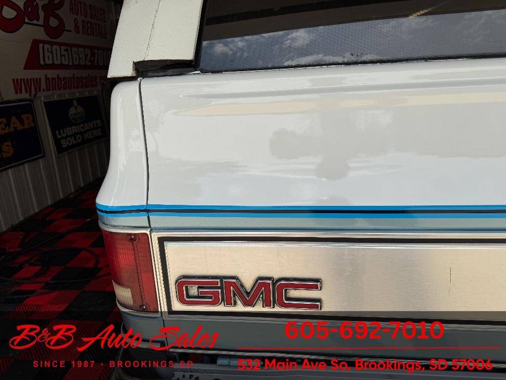 1990 GMC Jimmy 101