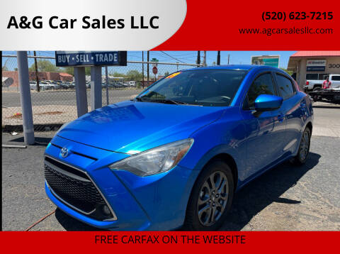 2019 Toyota Yaris for sale at A&G Car Sales  LLC in Tucson AZ