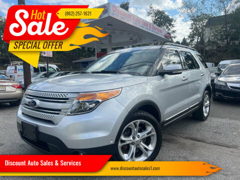 2015 Ford Explorer for sale at Discount Auto Sales & Services in Paterson NJ