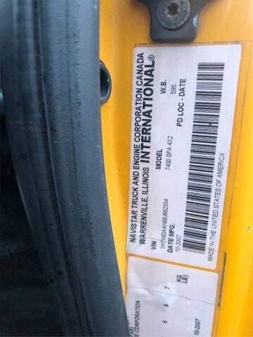 2008 International WorkStar 7400