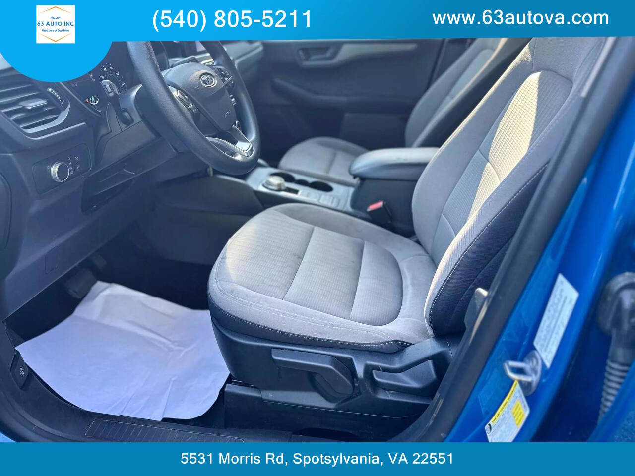 2020 Ford Escape for sale at 63 Auto Inc in Spotsylvania, VA