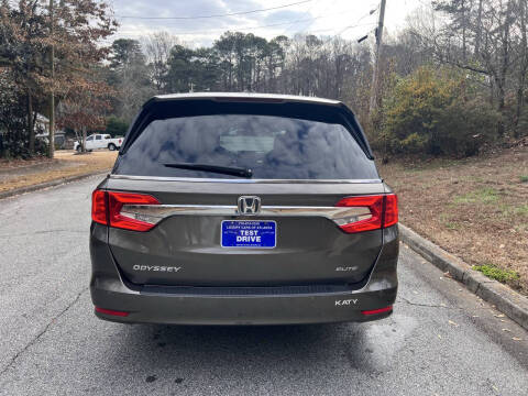 2018 Honda Odyssey Elite