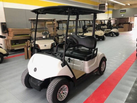 2018 Yamaha White QuieTech Gas Golf Car for sale at Curry's Body Shop in Osborne KS