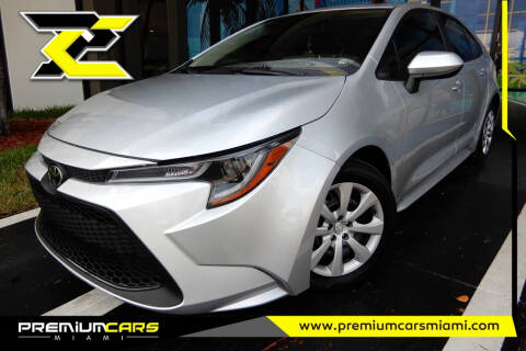2020 Toyota Corolla for sale at Premium Cars of Miami in Miami FL