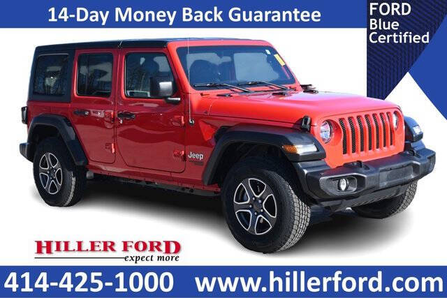 2021 Jeep Wrangler Unlimited for sale at HILLER FORD INC in Franklin WI