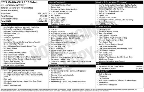 2022 Mazda CX-5 2.5 S Select