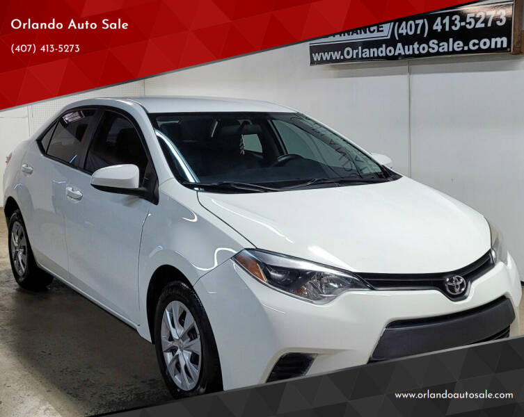 2015 Toyota Corolla for sale at Orlando Auto Sale in Orlando FL