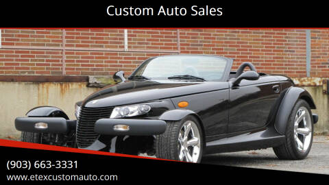 1999 Plymouth Prowler for sale at Custom Auto Sales - AUTOS in Longview TX