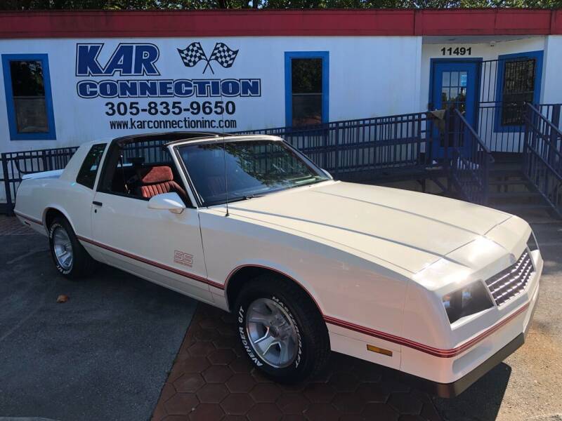 1987 Chevrolet Monte Carlo for sale at Kar Connection in Miami FL