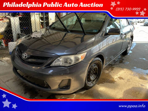 2012 Toyota Corolla for sale at Philadelphia Public Auto Auction in Philadelphia PA