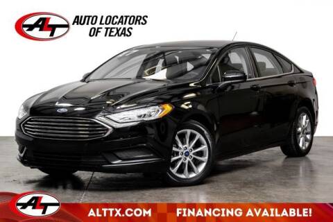 2017 Ford Fusion for sale at AUTO LOCATORS OF TEXAS in Plano TX