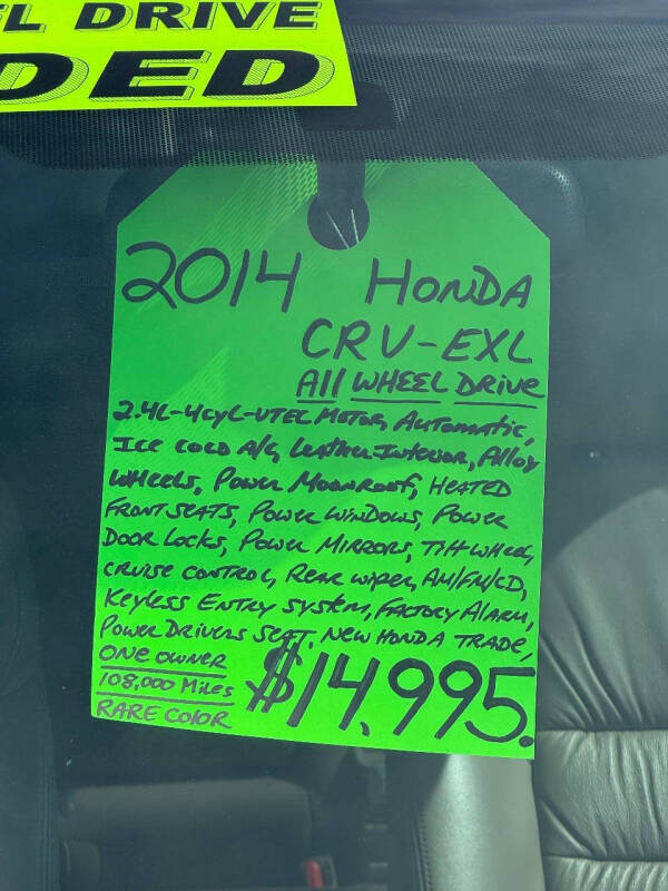 2014 Honda CR-V EX-L
