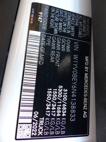 2022 Mercedes-Benz Metris Cargo