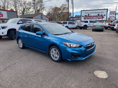 2017 Subaru Impreza for sale at FUTURES FINANCING INC. in Denver CO