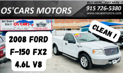 2008 Ford F-150 for sale at Os'Cars Motors in El Paso TX