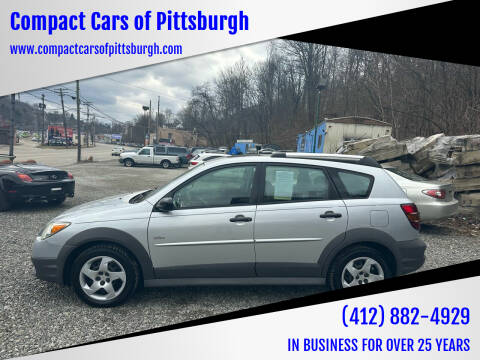 2007 Pontiac Vibe for sale at Compact Cars of Pittsburgh in Pittsburgh PA