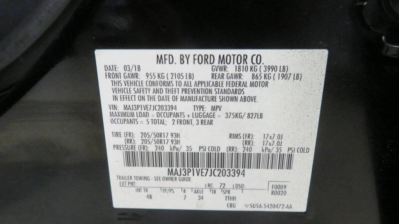 2018 Ford EcoSport Titanium