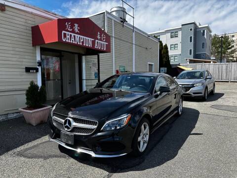 2018 Mercedes-Benz CLS for sale at Champion Auto LLC in Quincy MA