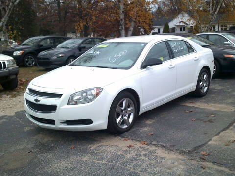 2012 Chevrolet Malibu for sale at LAKESIDE MOTORS LLC in Houghton Lake MI