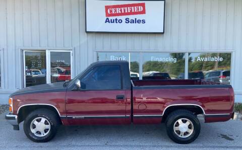 1989 Chevrolet C/K 1500 Series for sale at Certified Auto Sales in Des Moines IA