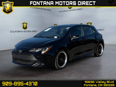 2020 Toyota Corolla Hatchback SE