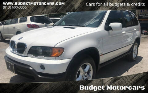 2002 BMW X5 for sale at Budget Motorcars in Tampa FL